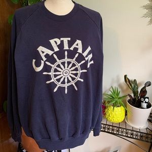 Vintage Captain Crewneck